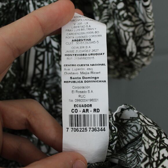 Beatriz Camacho Dress Extra Small Mini Short Tropical Floral Fairy Boho Festival - Picture 12 of 12